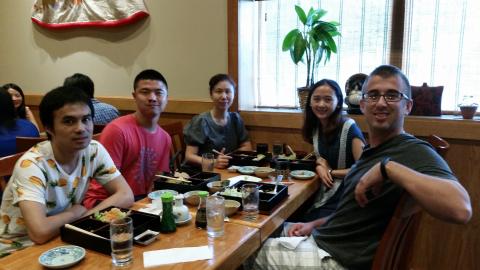 2015.08 Group lunch